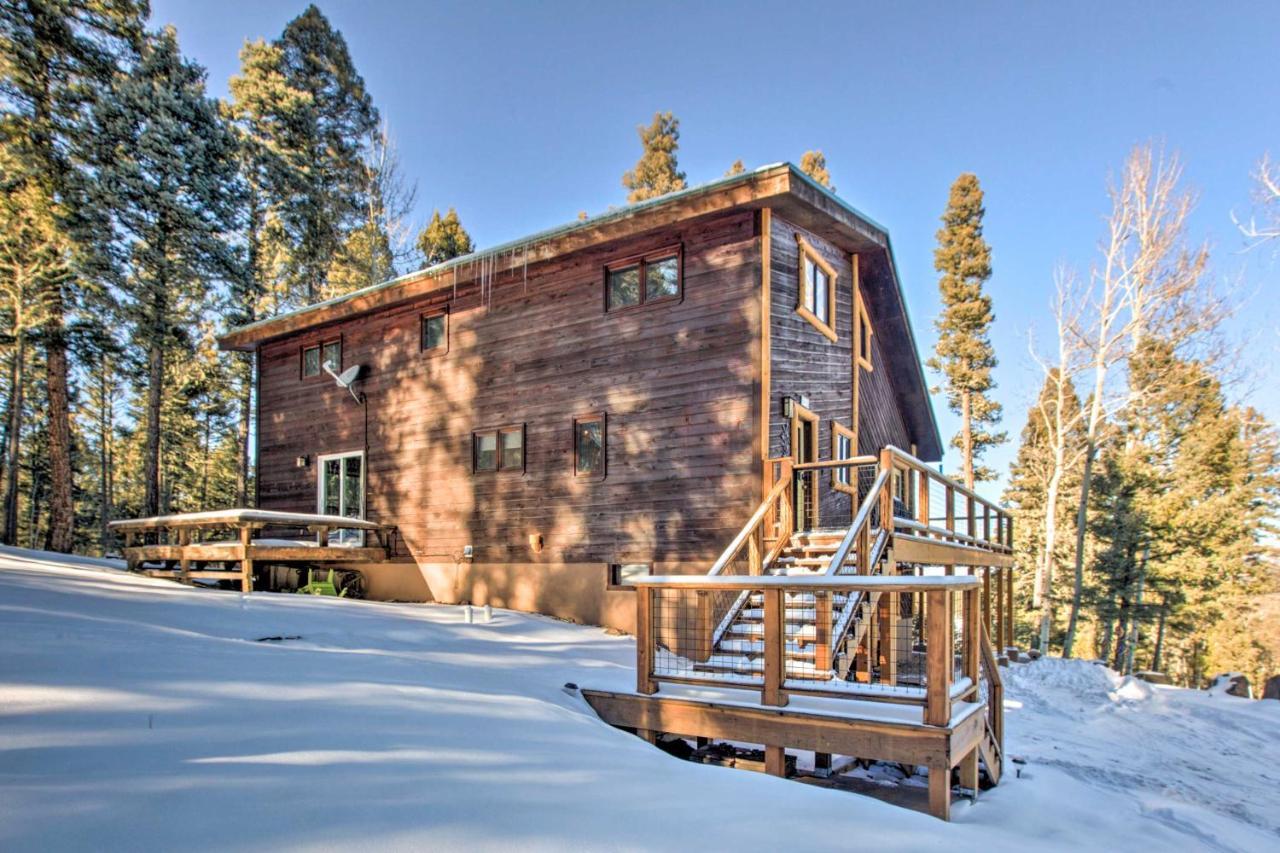 Angel Fire Cabin With Game Room About 4 Mi To Ski Resort Exterior photo