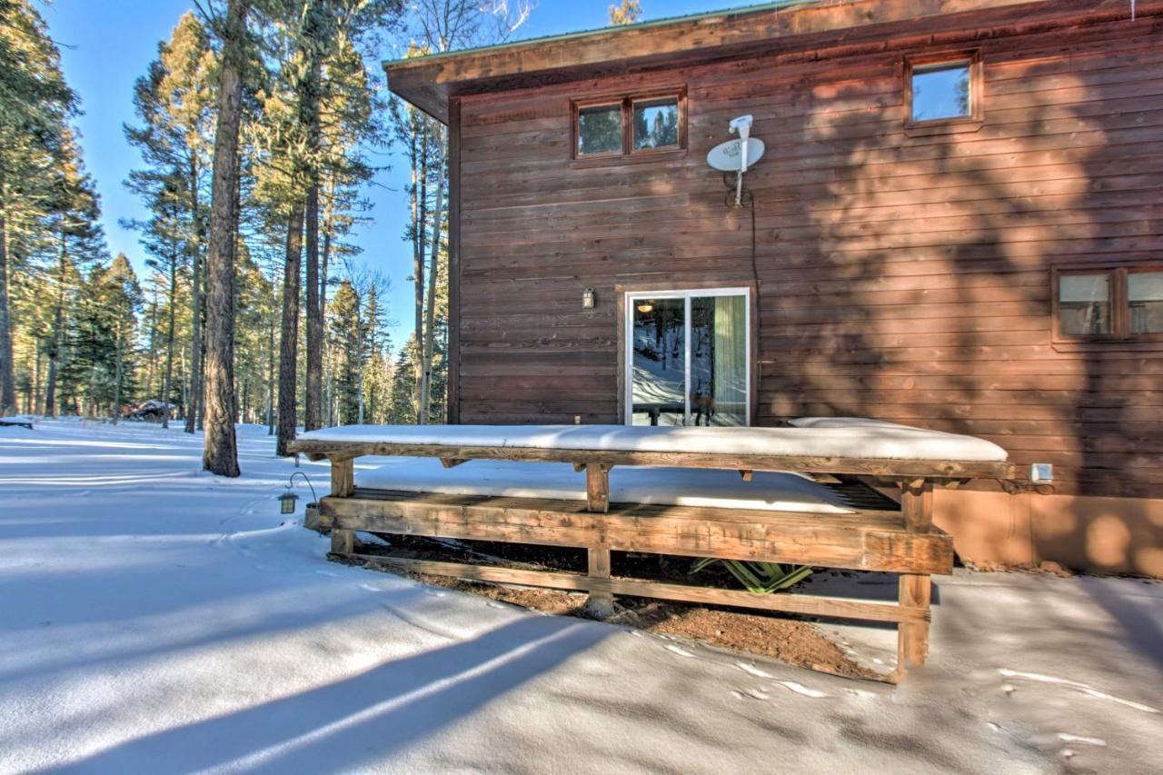 Angel Fire Cabin With Game Room About 4 Mi To Ski Resort Exterior photo