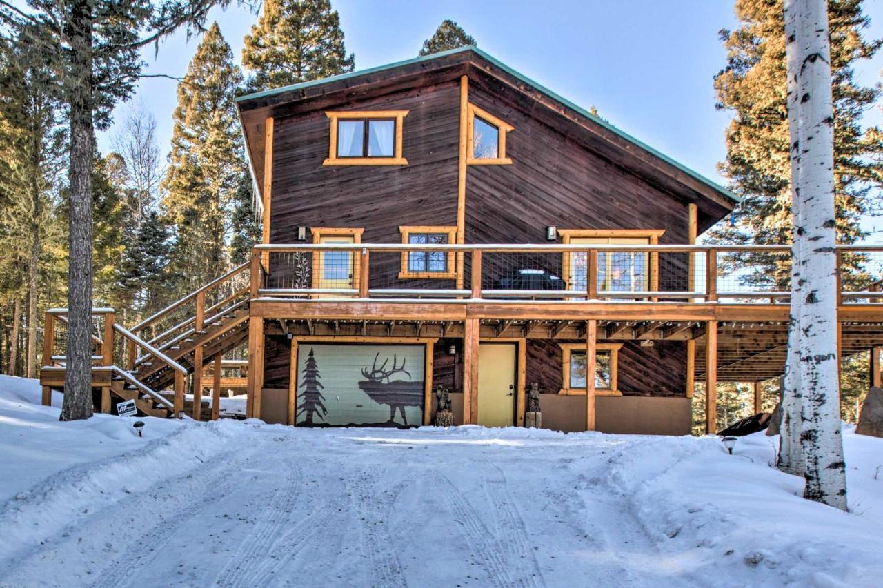 Angel Fire Cabin With Game Room About 4 Mi To Ski Resort Exterior photo