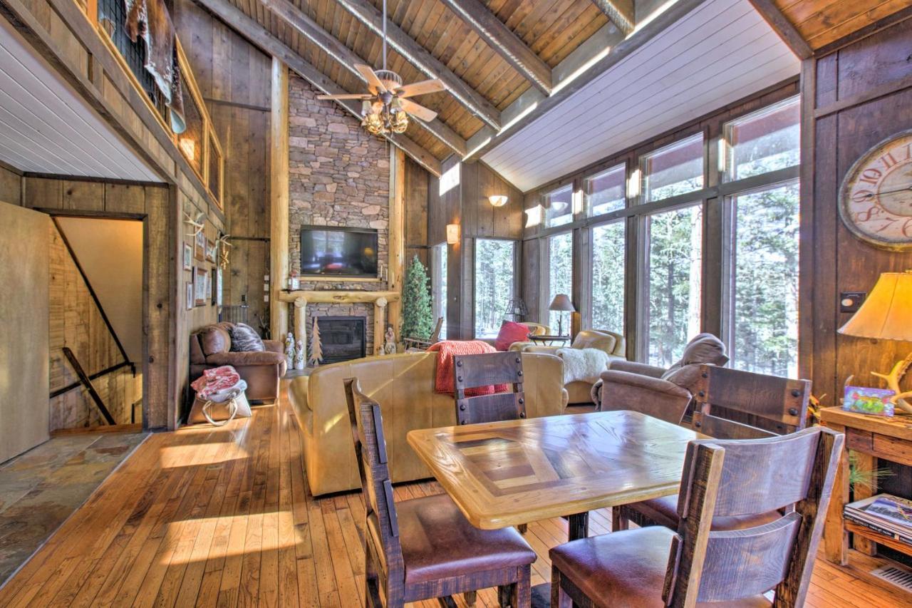 Angel Fire Cabin With Game Room About 4 Mi To Ski Resort Exterior photo